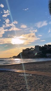 This is... . . . 📍Paguera 🌅 In December Paguera has its own quiet magic. The long sandy beach sits on the southwest coast of Mallorca, just a short drive from Palma, and even in winter the turquoise water still looks unreal. The summer crowds are gone, the promenade feels calm, and you can walk for hours with only the sound of the waves. Most cafés along the beachfront stay open, so you can still enjoy a warm drink with a sea view. If you love peaceful sunsets, winter walks and mild island wea