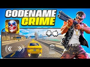 NEW Codename Crime City Mobile game🔥 Vice Open World Gameplay - IOS & Android