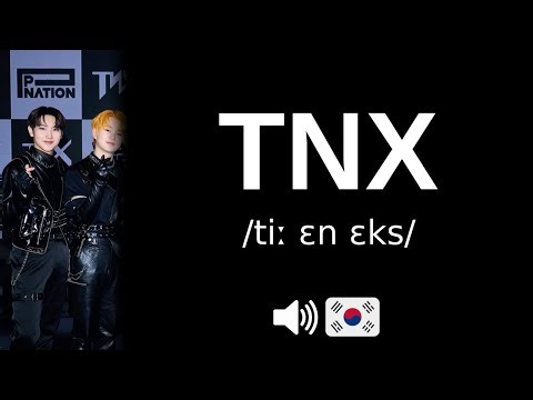 How to pronounce TNX (CORRECTLY!)