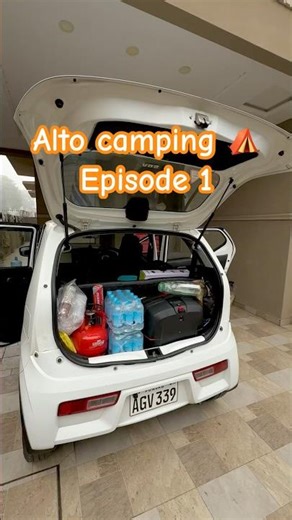 Alto car camping setup Episode 1 #altowala #foryou #travel #viral