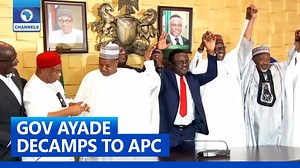 263K views · 3.2K reactions | Cross Rivers State Governor Ben Ayade has dumped the Peoples Democratic Party (PDP) for the ruling All Progressives Congress (APC). Governor Ayade announced his decision on Thursday morning after a closed-door meeting with six APC governors and some members of the National Assembly who visited him at the Government House. | Channels Television | Facebook