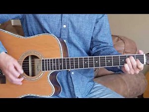 Play Along Guitar - Turn The Page | Bob Seger | 4 EASY CHORDS