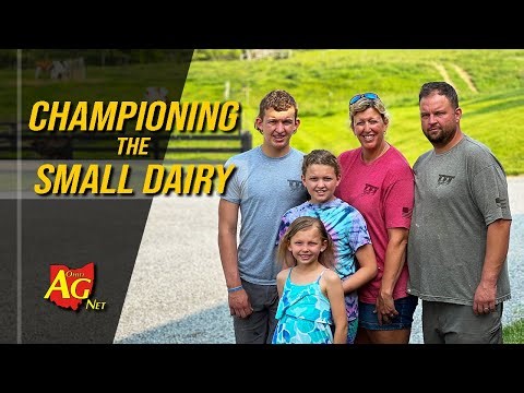 Thomas family champions the small dairy farm