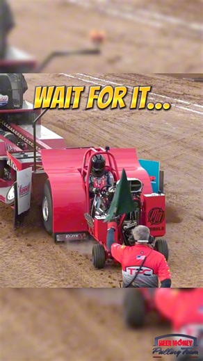 Tough brake for the “Half Past Midnight” Mini at The Pullers Championship 2024!! #minirod #tractorpulling #thepullerschampionship | Mini Rod Pullers
