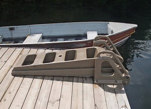 🌞🏊‍💦Check out our MOST POPULAR ladder... WIDE 5 Step Heavy-Duty Polyethylene Dock Ladder... That is able to Flip-Up and out of the way when not in use. PLUS it is a GREAT Looking addition to your waterfront. *FREE SHIPPING* Site to store at Home Depot! Click SHOP NOW to grab yours today! 🌞🏊‍💦😎🚤 | Tommy Docks