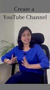 How to create a YouTube channel