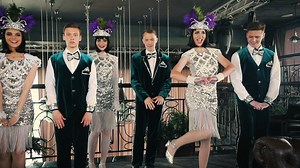 Dancers dancing happily in a bar - Free Stock Video