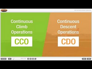 Continuous Descent & Climb Operations Training / CDO & CCO #01 Benefits of CDO & CCO
