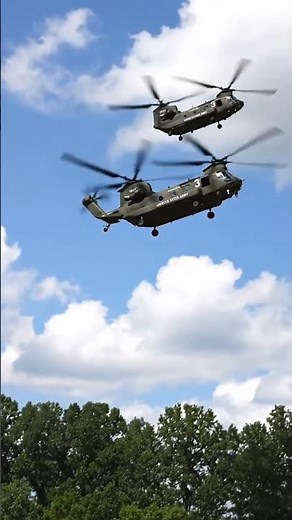 The CH-47F Chinook is the HEAVY LIFT KING of Helicopters