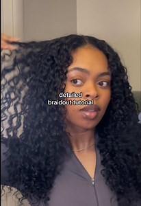 Defined Braid Out Tutorial for Natural Hair