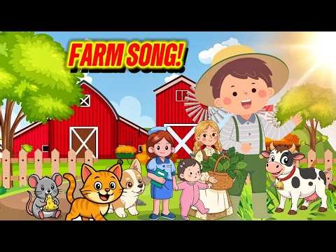 The Farmer In The Dell | Kids Song | Coco Bunny Songs & Nursery Rhymes