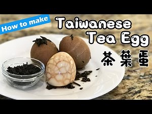 How to make TAIWANESE TEA EGGS in a CROCK POT "茶葉蛋" | SUPER EASY RECIPE