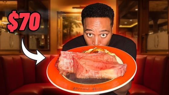 Trying prime rib for the first time | House of Prime Rib SF