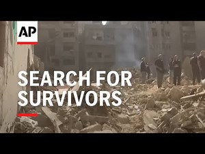 Search for survivors continues in rubble of building destroyed in deadly Beirut strikes