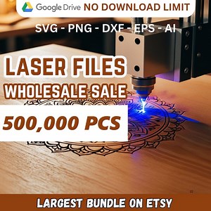 Laser Cut Files Mega Bundle, 500K Files 3D 2D Lasecut Designs CNC Files Laser Cutting Files, Svg Cdr Dxf Png Eps, Laser Files - Etsy UK
