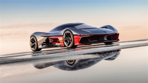 Chevy Corvette concept blends SoCal styling, hypercar features