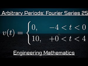 How To Obtain The Fourier Series Of A Function With Arbitrary Period