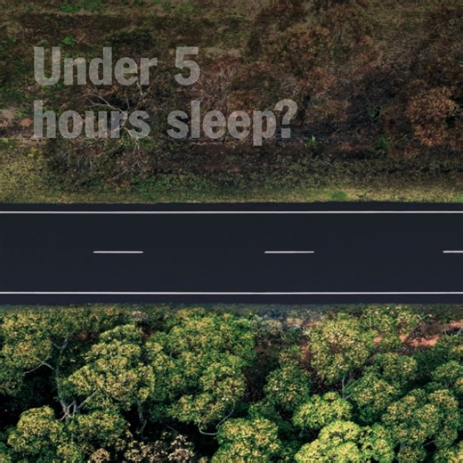 Heading away this long weekend? Don’t let fatigue ruin it. If you’ve had less than 5 hours of sleep, you’re 4x more likely to crash. 😳 Plan ahead, rest up, and stay alert and arrive alive! | Transport Victoria