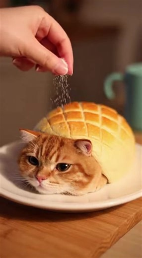 Melon Pan Cat #cat #fyp #ia #viral