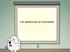 Dilbert Cartoon - The Importance of Strategies