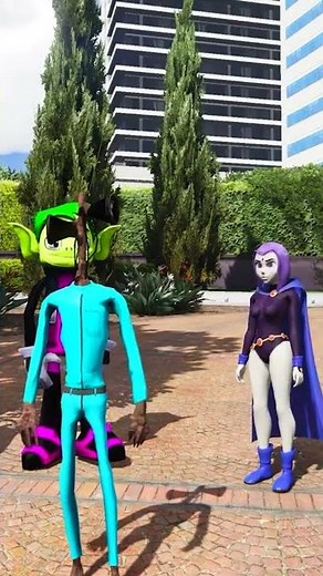ENCONTREI o MUTANO dos JOVENS TITÃS no GTA 5 ! Siren Head #shorts