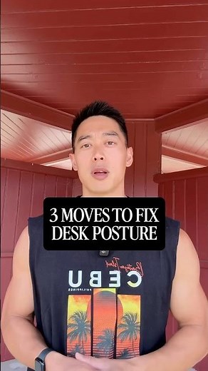 3 Exercises to Fix Desk Posture (Undo the Hunch)