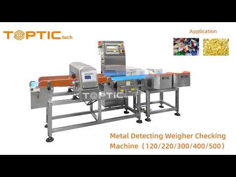 Metal Detecting Weight Checking Machine