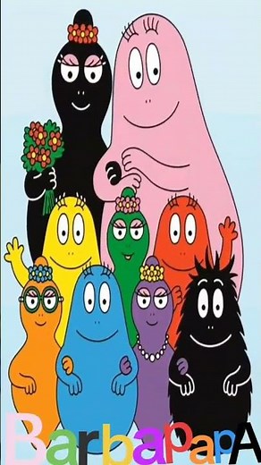 barbapapa one Big Happy family