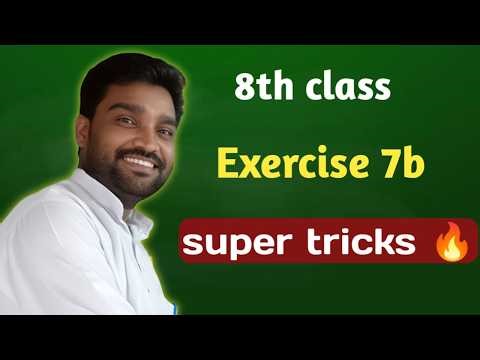 8th Class Maths Exercise 7b Solution Odia Medium | Class 8 Math Chapter 7b #math