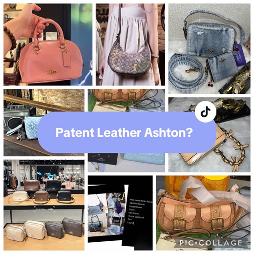 Explore the Latest Coach Patent Leather Ashton Bags