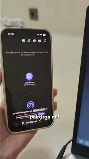İPhone’dan Windows Bilgisayara Dosya Gönderme