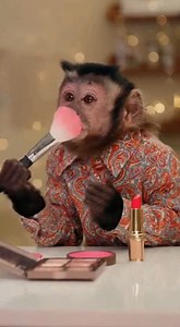Monkey Make up 003 #makeup #monkey #lifestyle | Monkey planet