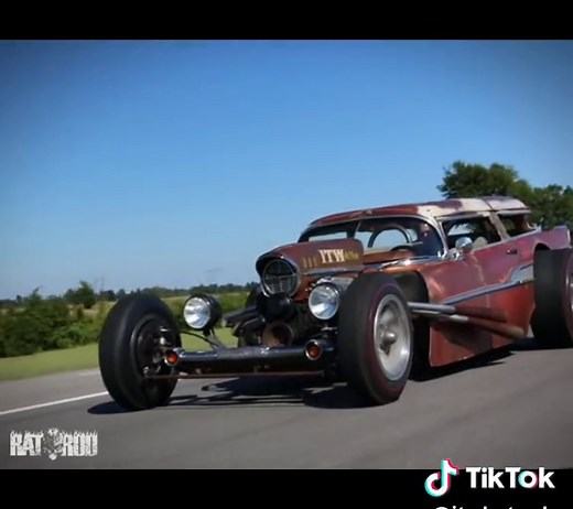 The ITW Hot Rods 1957 Chevy Rat Rod. Built in 30 days on a $3000 budget, then driven 3000 miles to compete in the 1st 2013 Rat Rod Magazine Build-off. It took 1st place. This year Rat Rod Magazine has brought back the Build Off. @Jerry and Tracy @Noncenzgarage @ #buildit #ratrodmagazine #itwhotrods #northerntools #57chevy #trifive #rustyrides #buildoff #ratrod #vintagecars #builtnotbought #ratrodsoftiktok