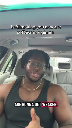 Is AI making you worse at your job? #engineering #engineer #softwareengineer #engineeringstudent