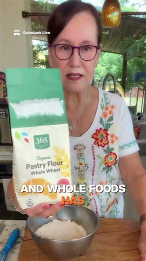 Whole Wheat Pastry Flour Hack #substack #shorts