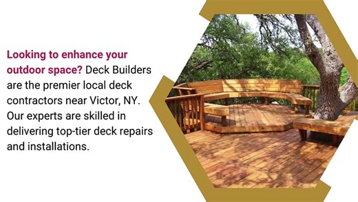 Professional Deck Contractors Specializing In Custom Deck Designs For Your Home In Victor NY