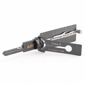 Lishi Style AKK Cisa-5 2-in-1 Pick & Decoder for CISA 5-Pin Locks - GOSO Lock Picks
