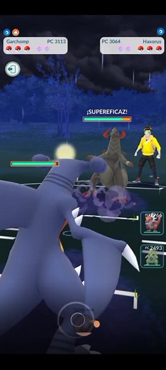 Garchomp Vs Haxorus: PVP Dragon Battle en Pokémon Go