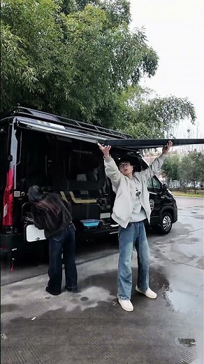 High-End Van Conversion: Ultimate Space Utilization & Modular Camping System