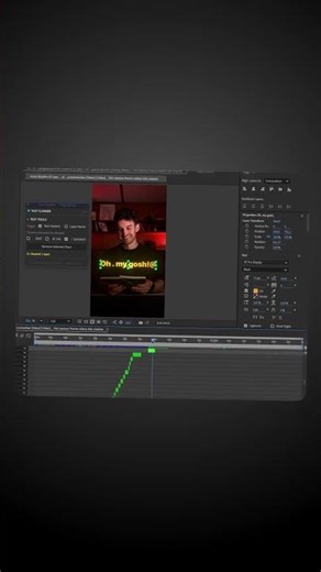 free text cleaner tool for auto-generated subtitles #aeplugin #aftereffects #aftereffectstutorial