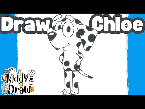How to Draw Chloe from Bluey – Easy Step-by-Step!