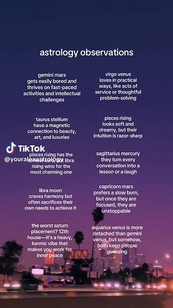 Understanding Your Astrology Placements and Their Meanings