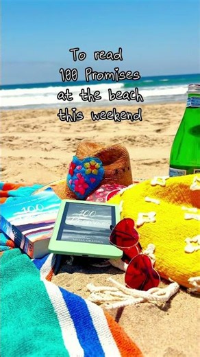This is your sign to read 100 Promises by Melia Grasska at the beach this weekend!