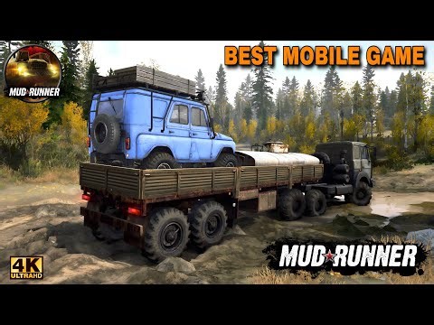 OMG 😱 | Most Dangerous Mud Road in MudRunner! Extreme Off-Road Gameplay | NAAH GAMING