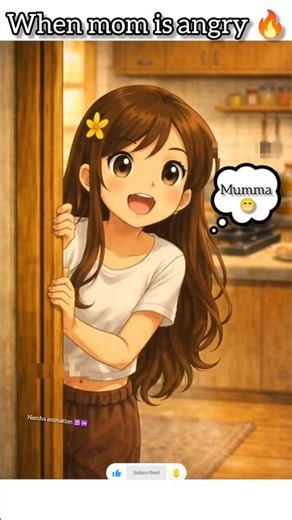 When Mom Is Angry 🔥 #2danimation #religion #ytshorts