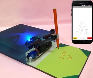 Mini Drawing Bot - Live Android App - Trignomentry