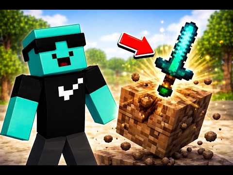 Minecraft Random Block Challenge 🔥