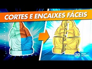 How to make EASY CUTTING and JOINTING for your 3D printing with LuBan