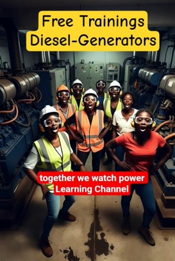 Diesel-electric generator training videos on Power Learning Channel #dynapower #africapower