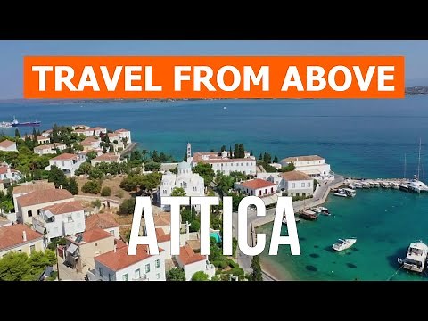 Attica from above | Drone video in 4k | Greece, Attica from the air